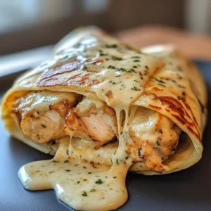 Low Carb Cheesy Garlic Chicken Wraps Recipes