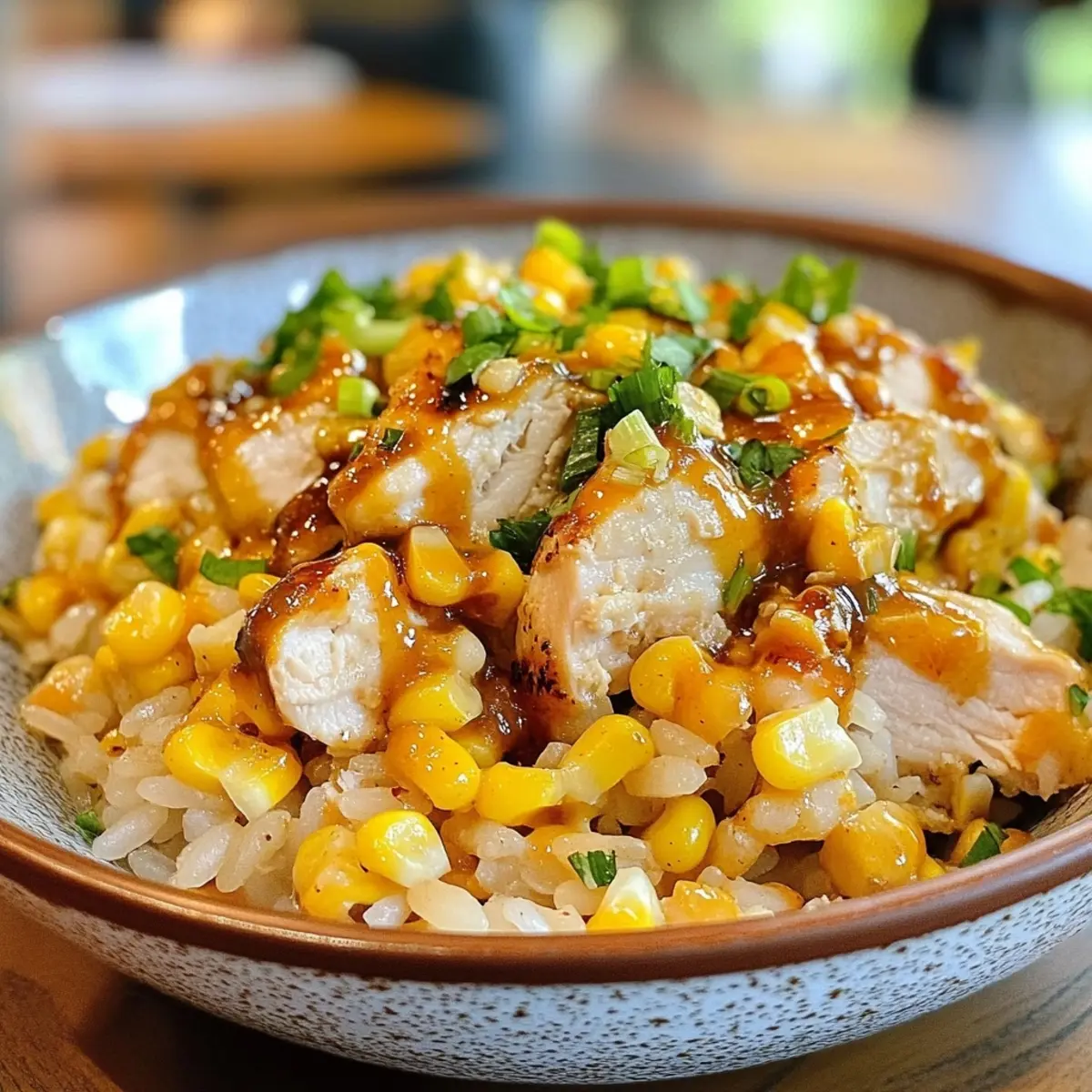 Street Corn Chicken Rice Bowl Recipe