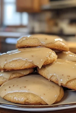 Soft Maple Cookies with Brown Butter Icing