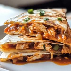 BBQ Chicken Quesadillas