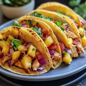 Pineapple Chicken Tacos: A Delicious & Easy Recipe