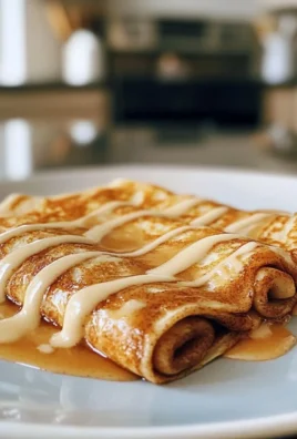 Cinnamon Roll Protein Crepes