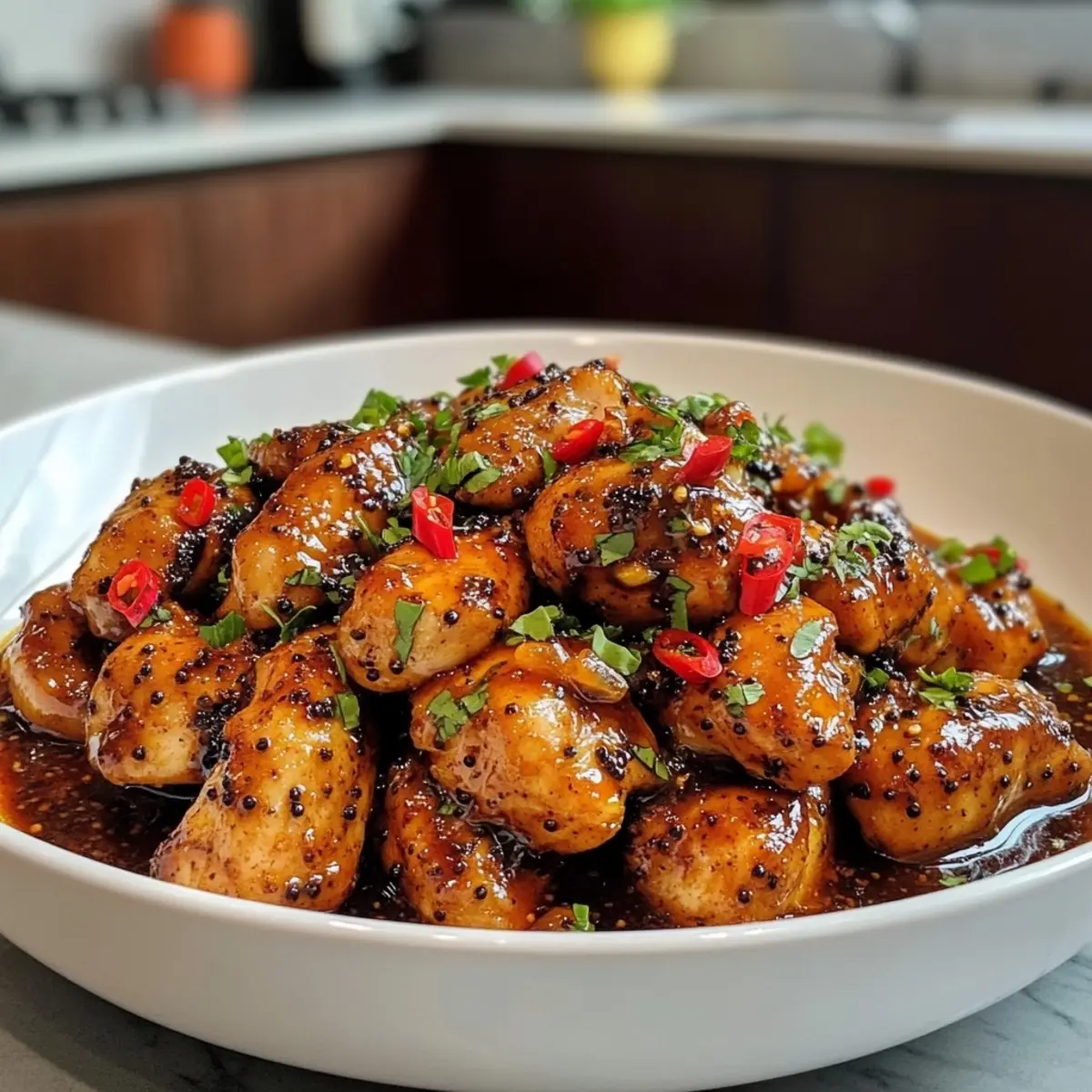 Black Pepper Chicken