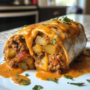 Cheesy Potato Burritos Comfort Meal Recipe