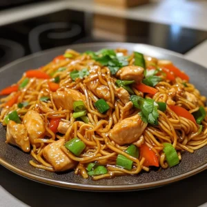 Chicken Chow Mein (鸡肉炒面)