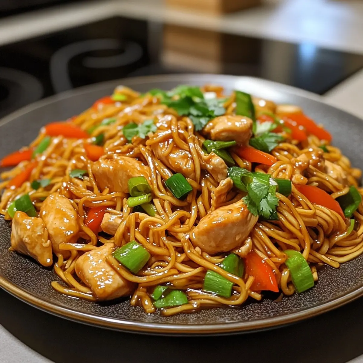 Chicken Chow Mein (鸡肉炒面)