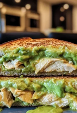 Chicken Avocado Melt Sandwich