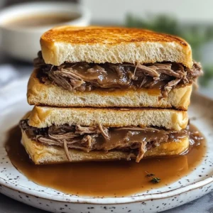 Instant Pot French Dip Sandwiches