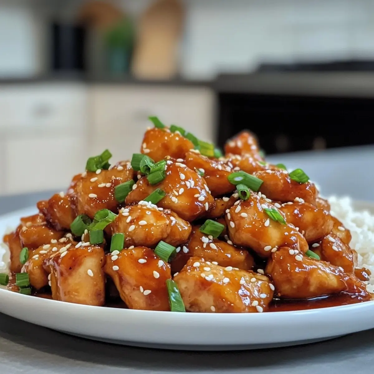 Healthy Sesame Chicken
