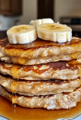 3 Ingredient Banana Oatmeal Pancakes Recipe