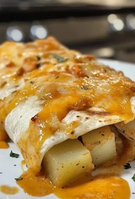 Cheesy Potato Burritos Comfort Meal Recipe