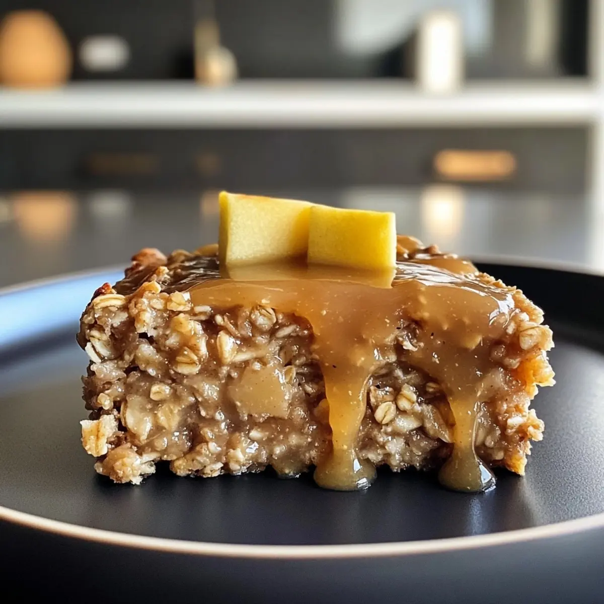 Wholesome Baked Oatmeal with Applesauce (Vegan)