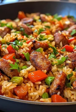 Cajun Sausage and Rice Skillet (Quick, Flavorful & Easy)