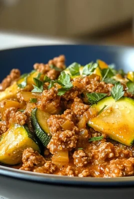Ground Turkey and Zucchini Skillet