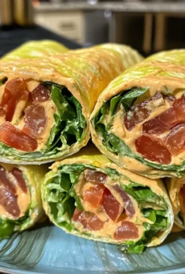 Zesty BLT Wraps with Chipotle Mayo