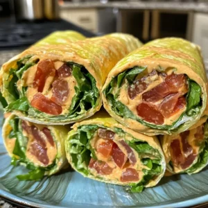Zesty BLT Wraps with Chipotle Mayo