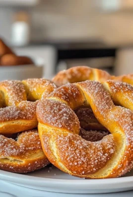 Cinnamon Sugar Soft Pretzels