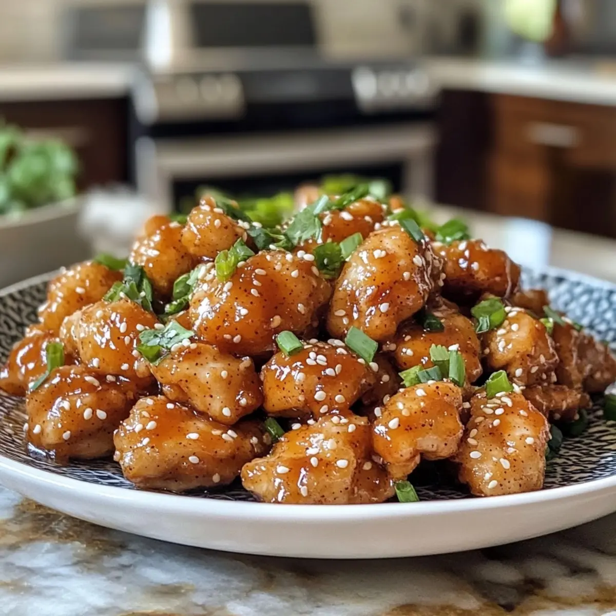 Healthy Sesame Chicken
