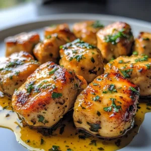 15-Minute Garlic Butter Chicken Bites: Easy One-Pan Recipe