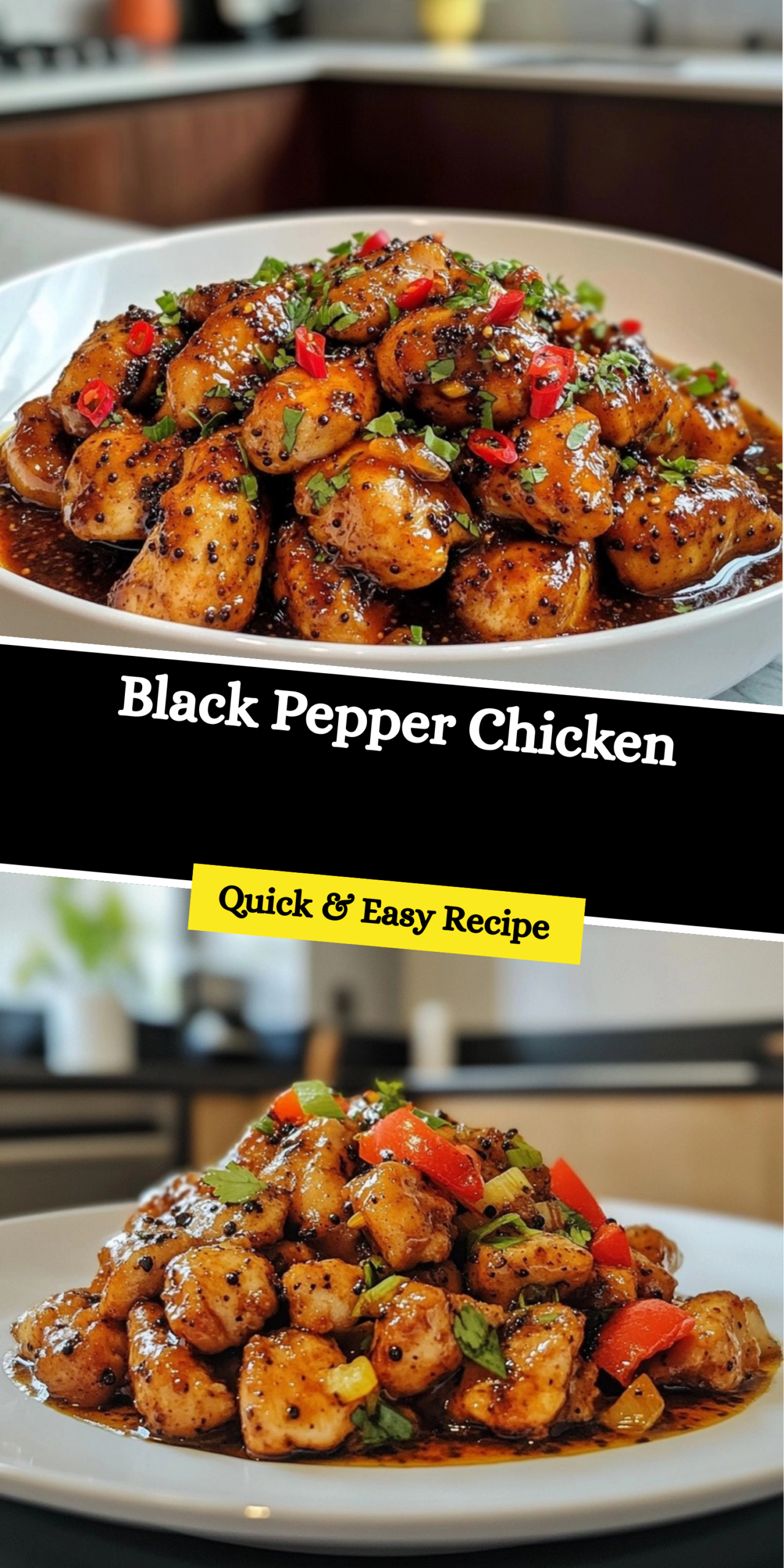 Black Pepper Chicken