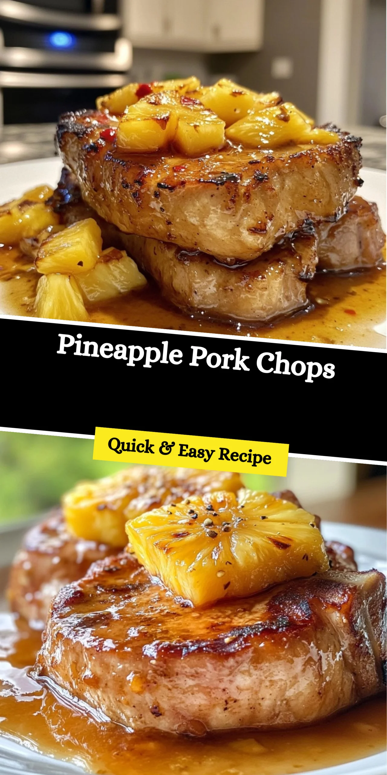 Pineapple Pork Chops