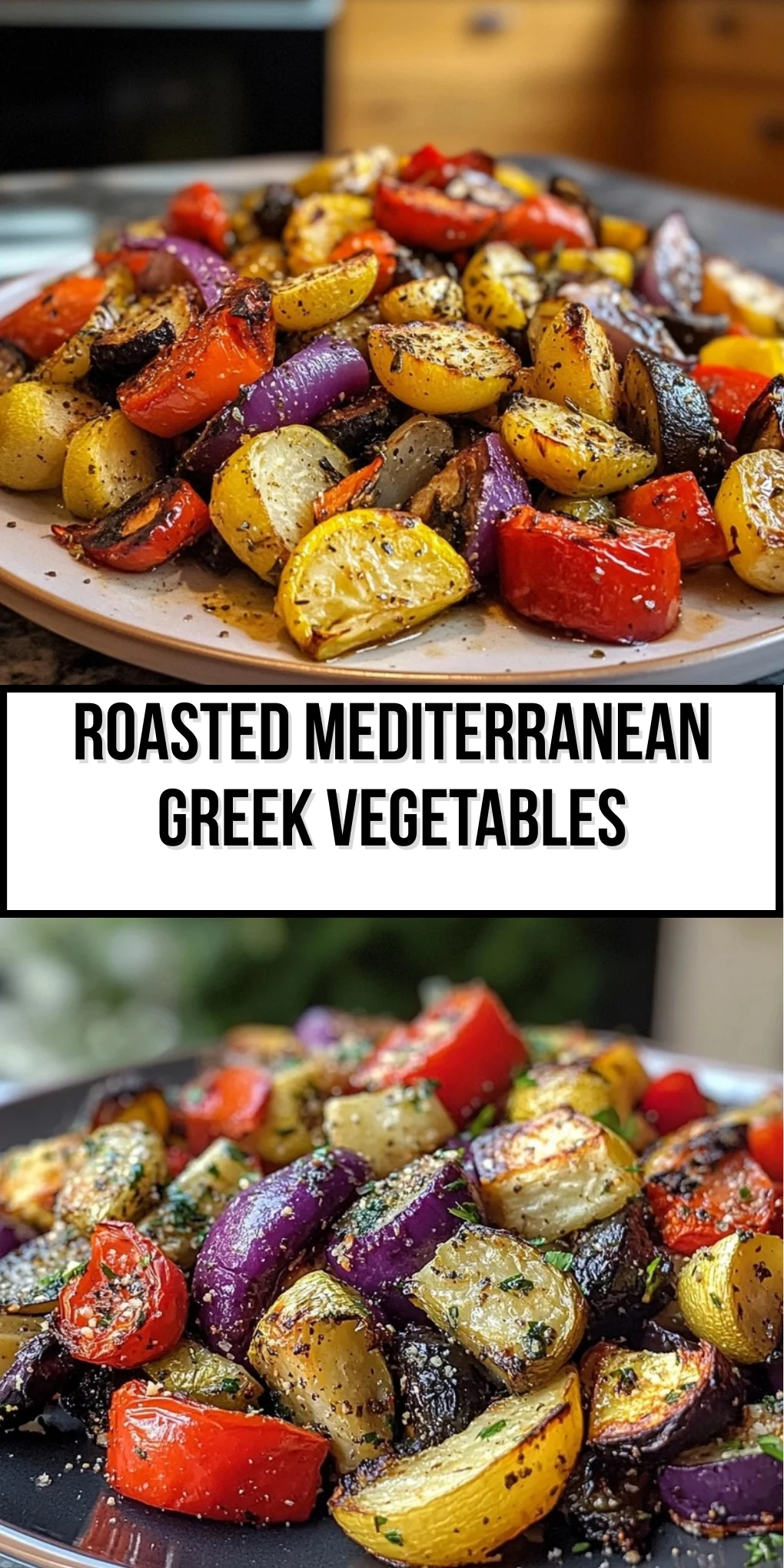 Roasted Mediterranean Greek Vegetables