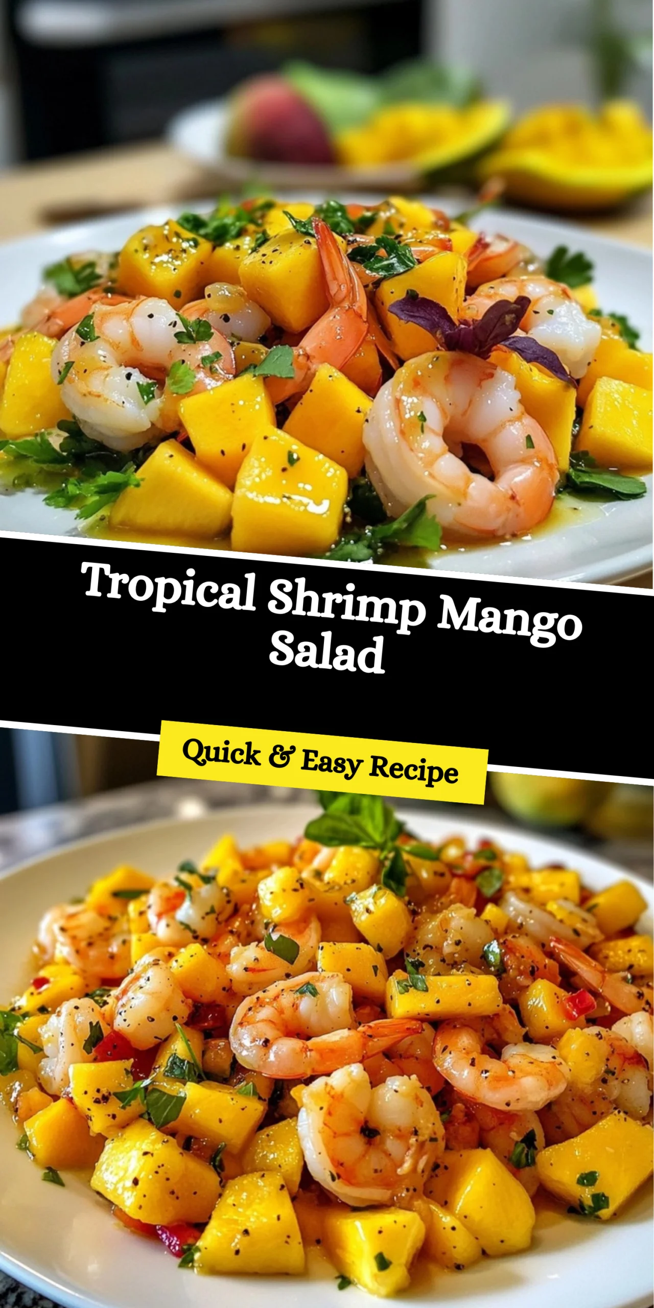 Tropical Shrimp Mango Salad