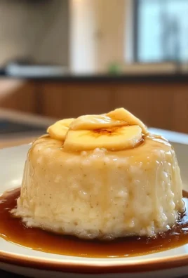 Japanese Banana Rice Pudding