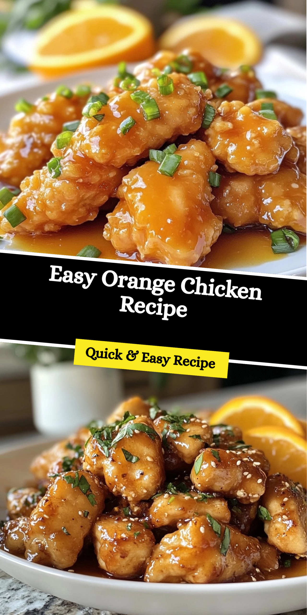 Easy Orange Chicken Recipe