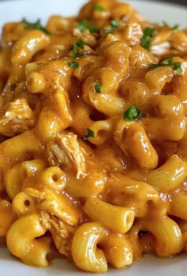 Crockpot BBQ Chicken Mac and Cheese