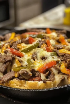 Philly Cheesesteak Skillet