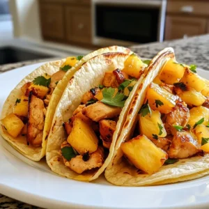 Pineapple Chicken Tacos: A Delicious & Easy Recipe