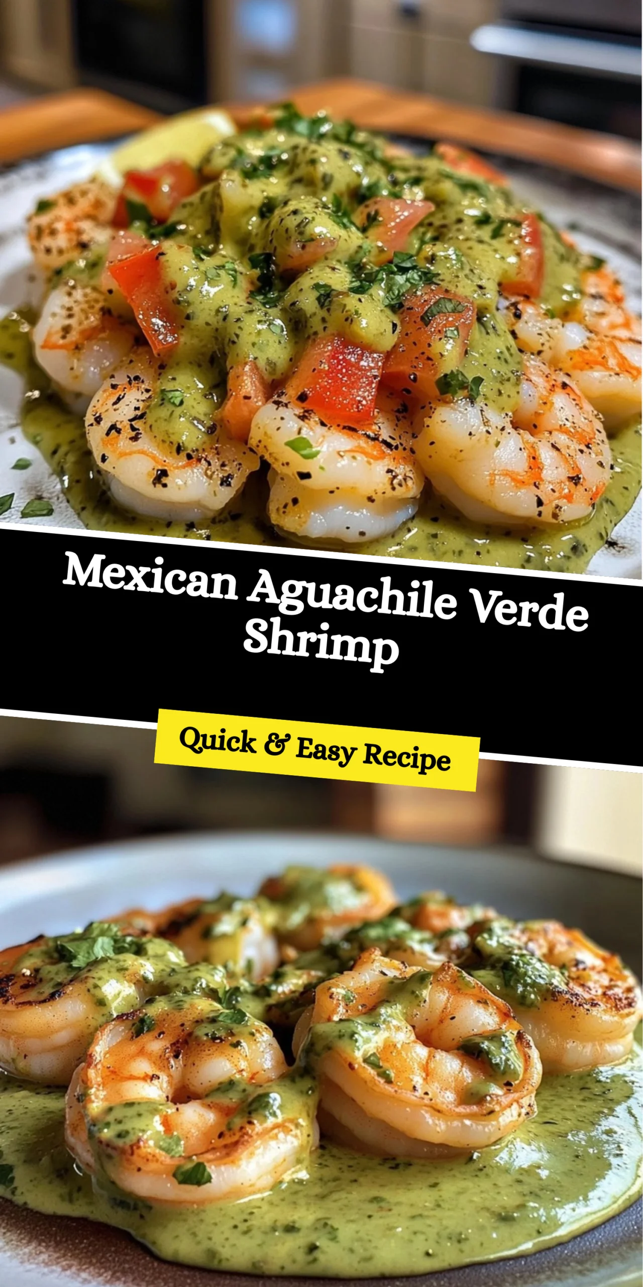 Mexican Aguachile Verde Shrimp