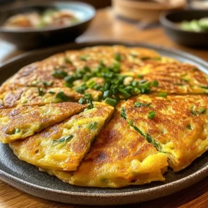 Korean Pancakes (Pajeon)