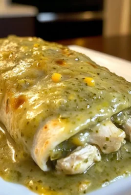 Best Ever Chicken Green Chile Burrito Recipe