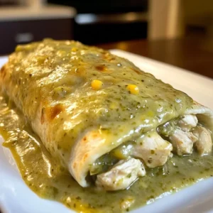 Best Ever Chicken Green Chile Burrito Recipe