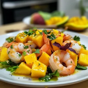 Tropical Shrimp Mango Salad