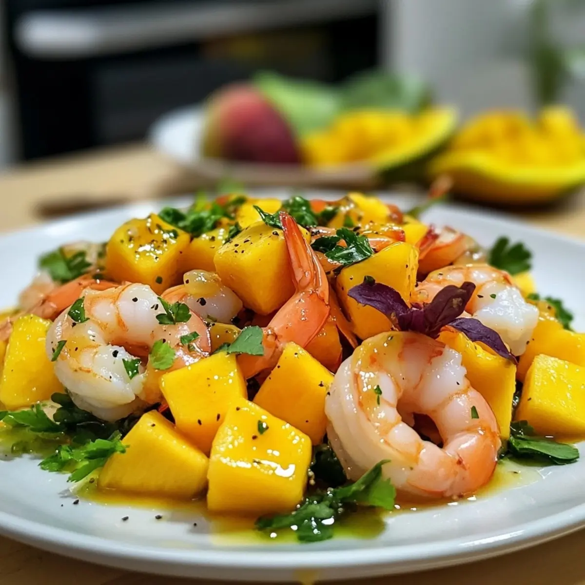 Tropical Shrimp Mango Salad