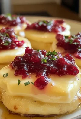 Baked Brie Cranberry Bites