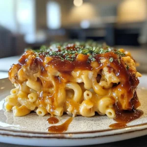BBQ Chicken Mac and Cheese
