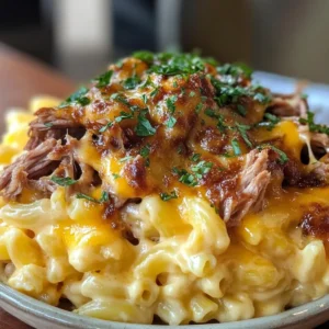 Pulled Pork Mac And Cheese