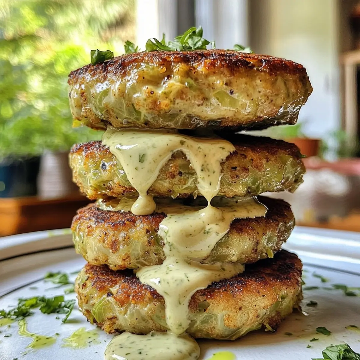 Oven-Baked Cabbage Burgers