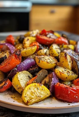 Roasted Mediterranean Greek Vegetables