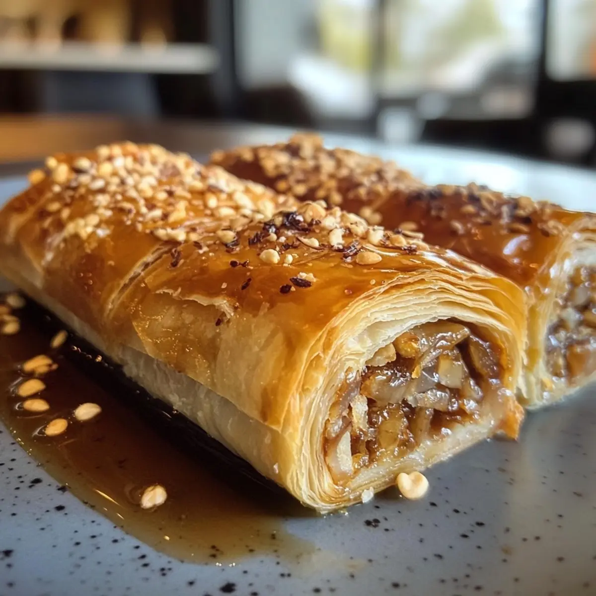 Baklava Croissant Roll
