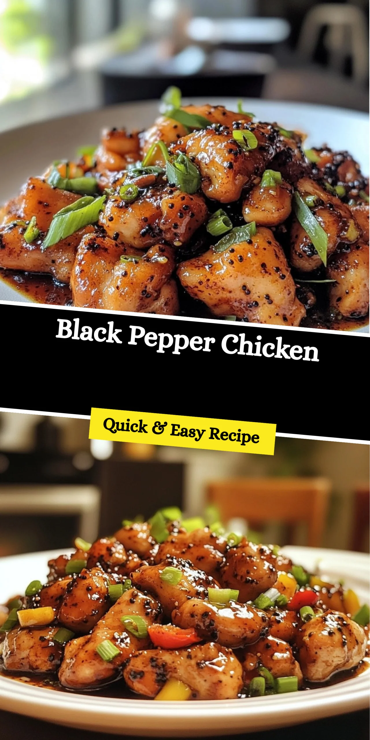 Black Pepper Chicken