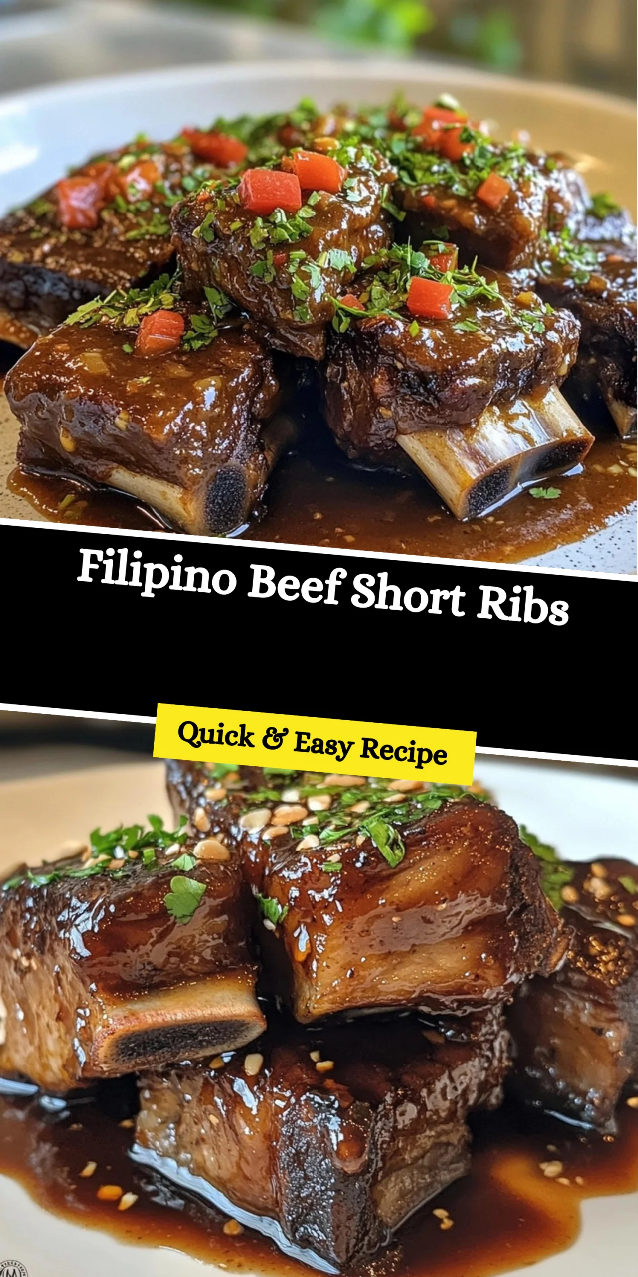 Filipino Beef Short Ribs