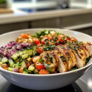 Mediterranean Chicken Bowl