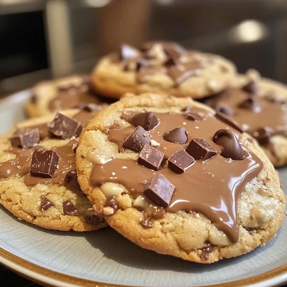 Sweet Chocolate Chip and Toffee Shortbread Cookies