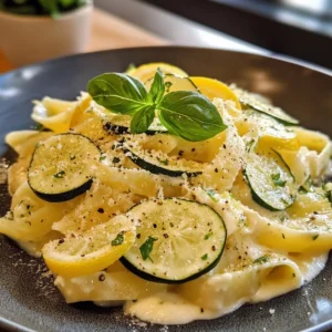 Ricotta Lemon Zucchini Pasta