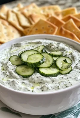 Creamy Dill Cucumber Dip